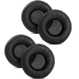 Ear Pads for Plantronics Headset, Replacement 50mm Ear Cushions Fits for Plantronics HW251N HW261N HW510 HW520 Blackwire C320 3210 3220 3320 Jabra Pro 920 9450 GN 2000 9125 (4 Pack)