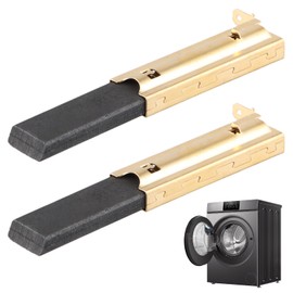 Pack of 2 Carbon Brushes L94MF7, Washing Machine, Electric Motor, Carbon Brushes, Replacement Parts for Carbon Brushes, Washing Machine, 5 x 13.5 x 39.6 mm