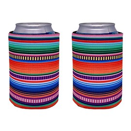 Serape Pattern Can Coolie (2 Pack)
