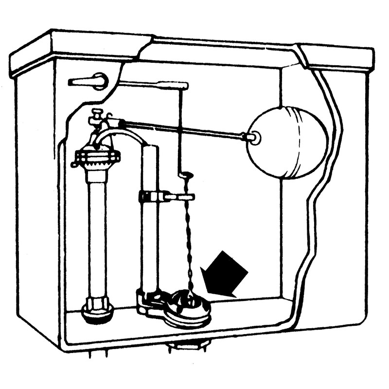 Flapper for Kohler Adjustable