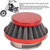 Carburetor Air Filter Adapter Red Replacement for 23cc 33cc 43cc