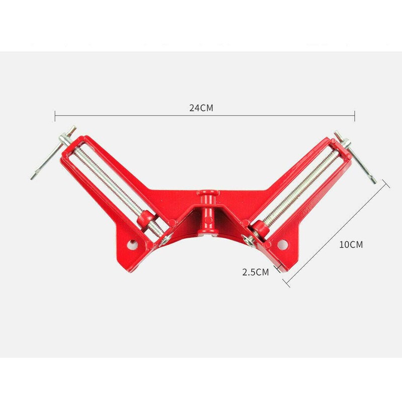 4-Piece Corner Clamp 90 Degree Right Angle Outside Vise Frame