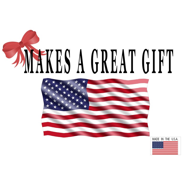 Rogue River Tactical American USA Flag Sticker Patriotic Waving United