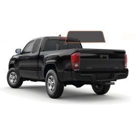 DIY-MotoShield Pro Premium Professional 2mil Precut Ceramic Window Tint Film for 2016-2021 Toyota Tacoma Extended Cab — (Rear Windshield 25%)