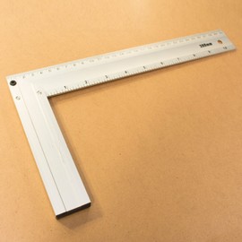 Volkers Aluminium 300 mm 90° Protractor Carpenter's Square Carpenter's Square