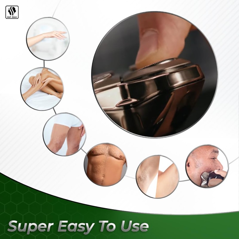 Skull Shaver Forte PRO 3 Head Replacement Blade Compatible with