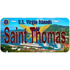 Saint Thomas TAG01 US Virgin Islands Novelty Car Auto License Plate