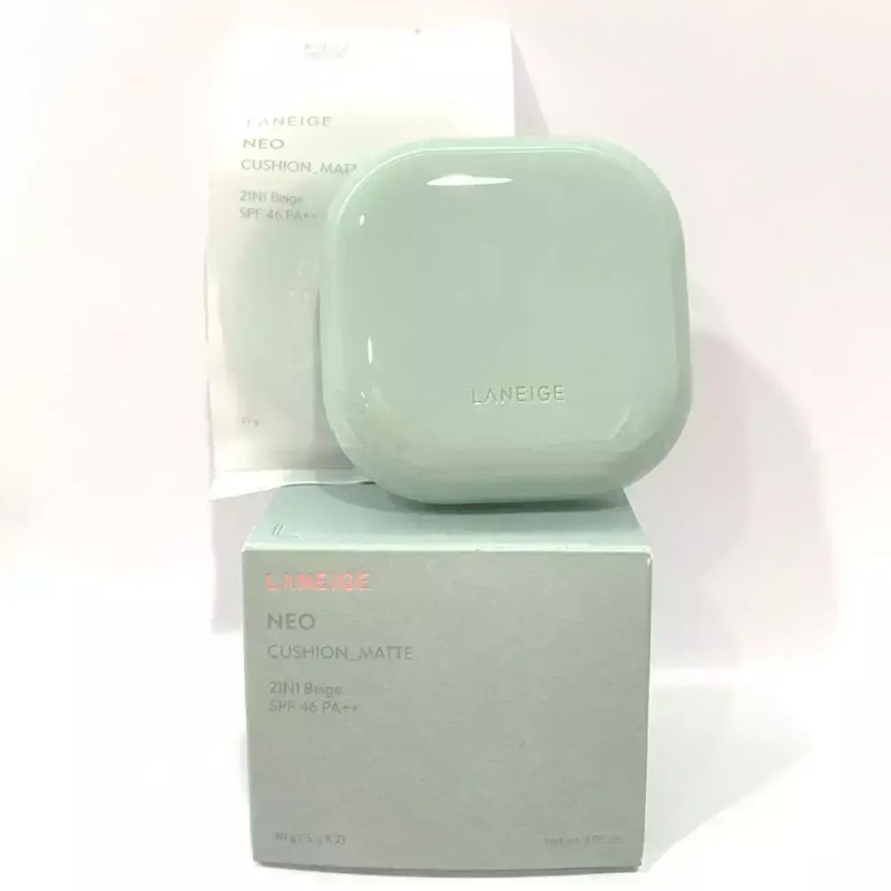 Laneige 라네즈 네오 쿠션 매트 더블 세트 본품 15g+리필 15g