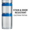 BlenderBottle GoStak container for storing protein powder vitamins and more