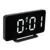 Digital Mirror Alarm Clock 5V Double Alarm Snooze Function LED