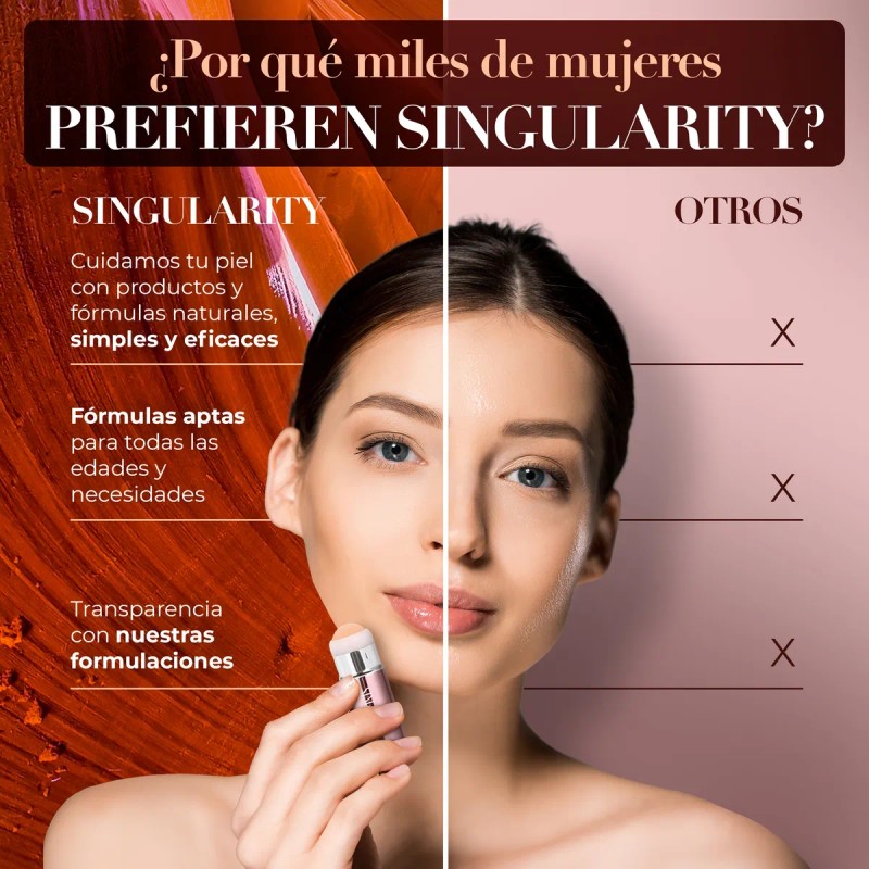 Rodillo Facial De Piedra Volcánica Reutilizable + Esponja