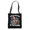 Life Is Better In The Garden Gnome With Yorkshire Terrier
