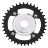 38T 104 BCD Electric Bike Chainring and Adapter Aluminum Alloy