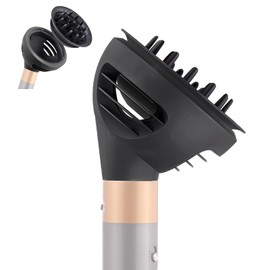 Wave Curl Diffuser for Dyson Airwrap, Two Airflow Dome or Diffuse Modes for Airwrap Styler HS01 HS05 HS08, Hair Diffuser Attachment for Curl Wave Coily Hair