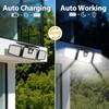 INCX Solar Lights Outdoor Waterproof, 3000 LM 156 LED Motion