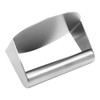 ZONADAH Hamburger Meat Press with Handle 5.5 Inch Stainless Steel
