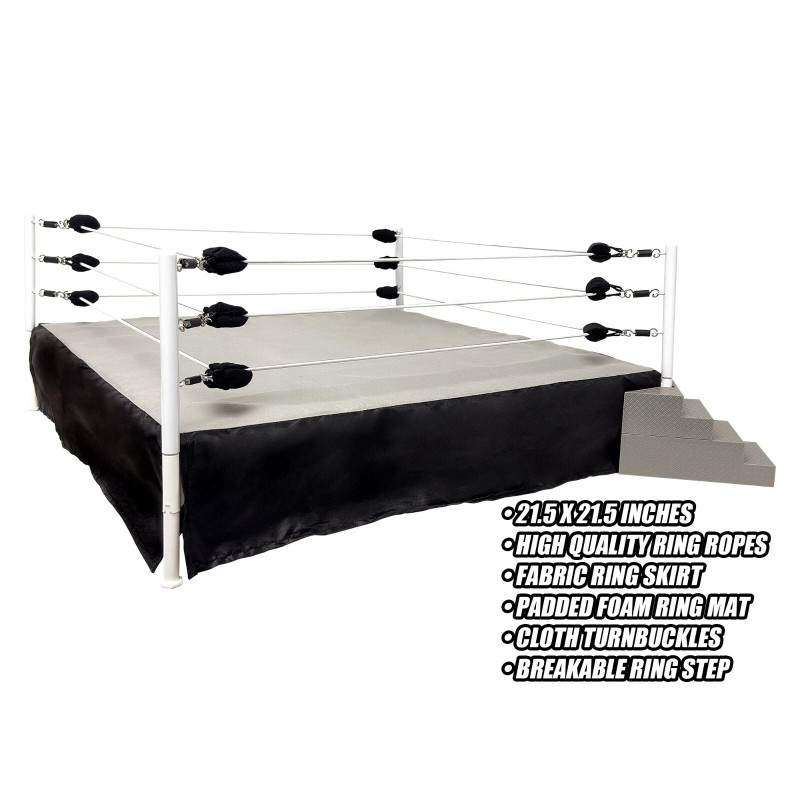 Figures Toy Company Wrestling Ring & Talking Wrestling Referee Figure