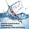 Dr. Fish 30 Pack High Speed 3 Roller Swivels, Fishing