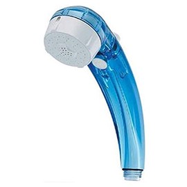 Kakudai low water pressure massage stop showering clear blue 356-720-CB