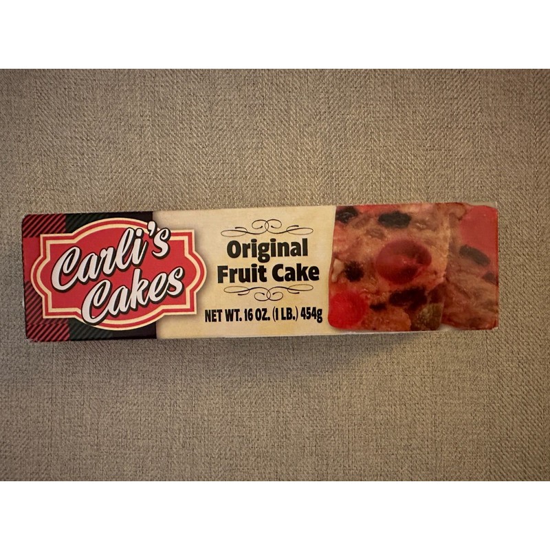 Carli's Cakes 2 pack Original Fruitcake - Made From The