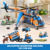 CUBIMANA City Jungle Adventurer Helicopter Building Toys - 1356PCS Forest