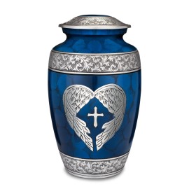 Honorary Memorials Urn - Urns for Human Ashes Adult - Angel’s Embrace Urn - Memorial Urns for Hu...