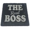 Laser Amore Funny Slate Coaster Set for Couples - 'The