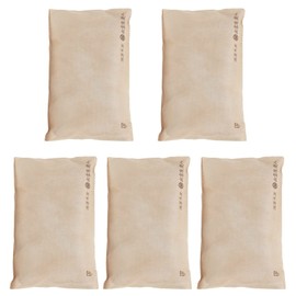 Izumo Carbon Charcoal Eight for Drawers, Set of 5 Bags