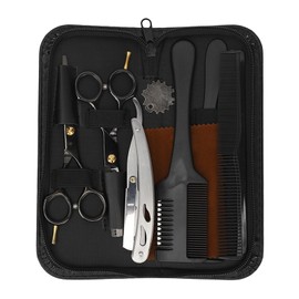 Hair Cutting Scissors Set Haircut Shears Comb Barber Scissors Tools Kit for Home Salon