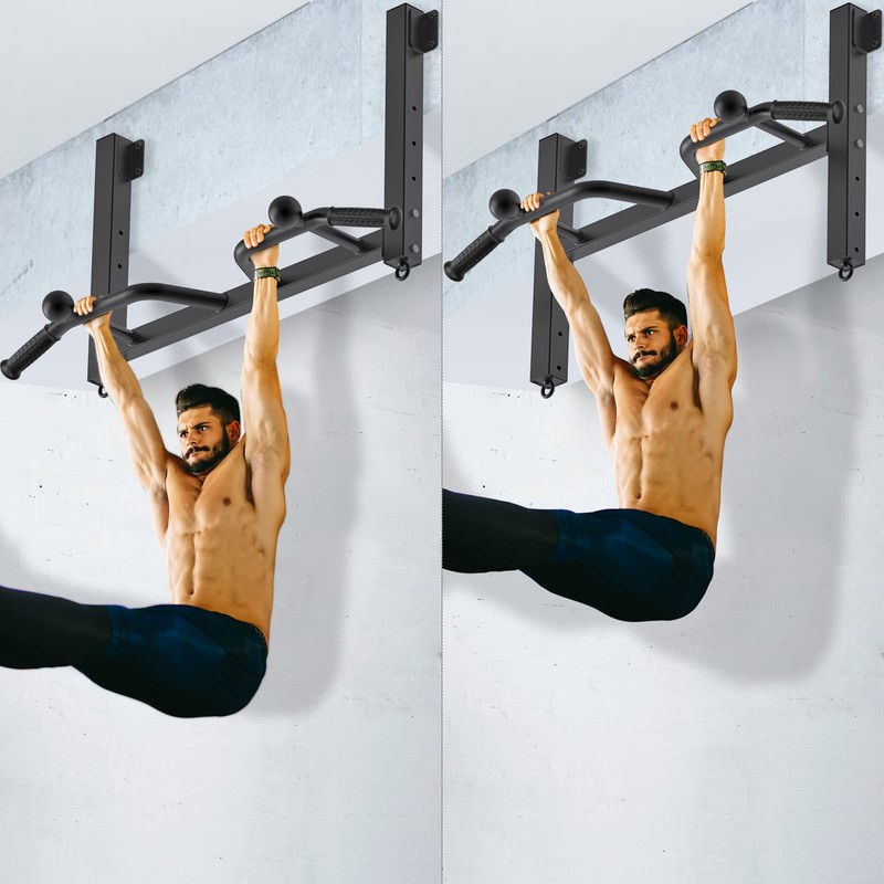 Kipika 32" Ceiling Mounted Pull Up Bar - Heavy Duty,