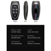 HIBEYO 6 Button Key Fob Cover for Hyundai Sonata 2020