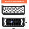 4 Pack Car Net Pocket, Car Storage String Bag Net