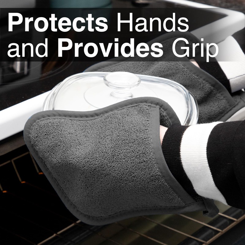 RITZ Terry Pocket Mitt & Hot Pad: Unparalleled Heat Resistant,