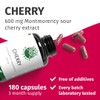 Montmorency Sour Cherry | 180 Capsules | High Dose 550