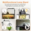 Simple Deluxe Reptile Light Stand Adjustable 16-32 inch Floor Lamp