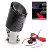 VEHSUN Muffler Cutter, LED Light Car, Downward, Carbon Style, Up/Downward,