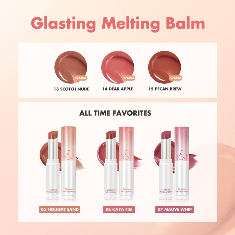 rom&nd Glasting Melting Balm (12 Veiled Rose)