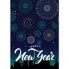 America Forever Happy New Year Garden Flag 12.5 x 18