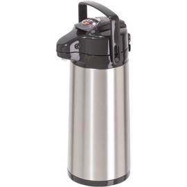 OGGI Pumpmaster 64oz Stainless Steel Vacuum Insulated Thermos Dispenser Carafe
