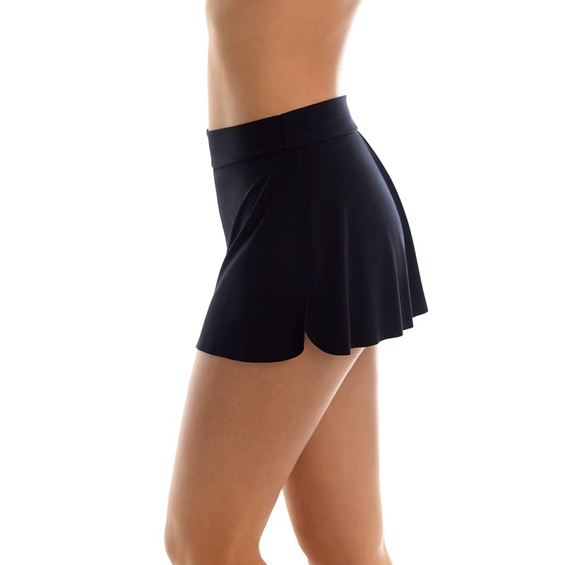 MagicSuit Falda de tenis de jersey para mujer, parte inferior