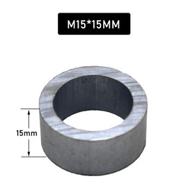 PPR PIT PRO RACING Motorcycle Spacer Axle Washer, M15 Front Or Rear Wheel Spacer Replacement for Dirt Pit Bike Motocross Motorcycle (M15*15mm)