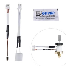 Ender-3 V3 Ceramic Ring Replacement 24V 65W: with Upgrade 3D Printer Thermistor Sensor Compatible for Creality Ender 3 v3 3D Printer Hotend, Durable and Reliable, by 5Aplusreprap