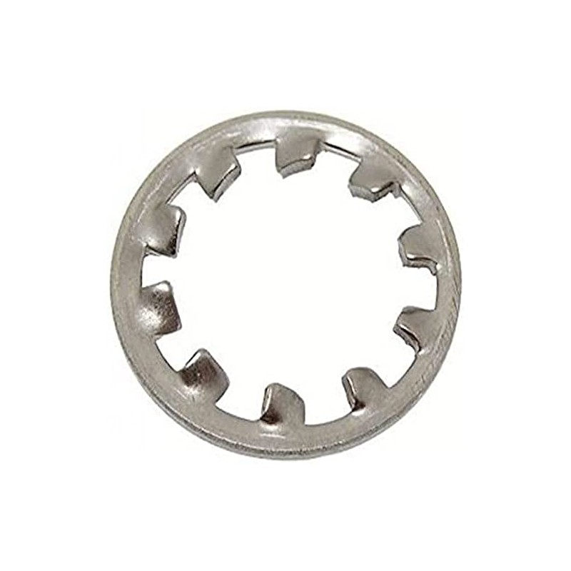 Merriway BH04112 (20 Pcs) M10 (3/8 inch) Internal Teeth Shake