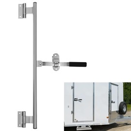 JY PERFORMANCE 36'' Trailer Swing Door Hinged Cam Bar Lock Assembly Side Door Enclosed Trailer