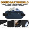 RFID Riñonera de Viaje para Hombre y Mujer, Cinturón de