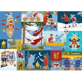 PuzzleTwist® | Adventures of Paul and Babe | Something's Amiss! Series | 1000 Piece Jigsaw Puzzle