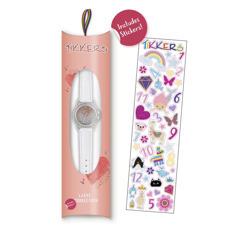 Tikkers Girl's Analog Quartz Watch with Polyurethane Strap TK0190