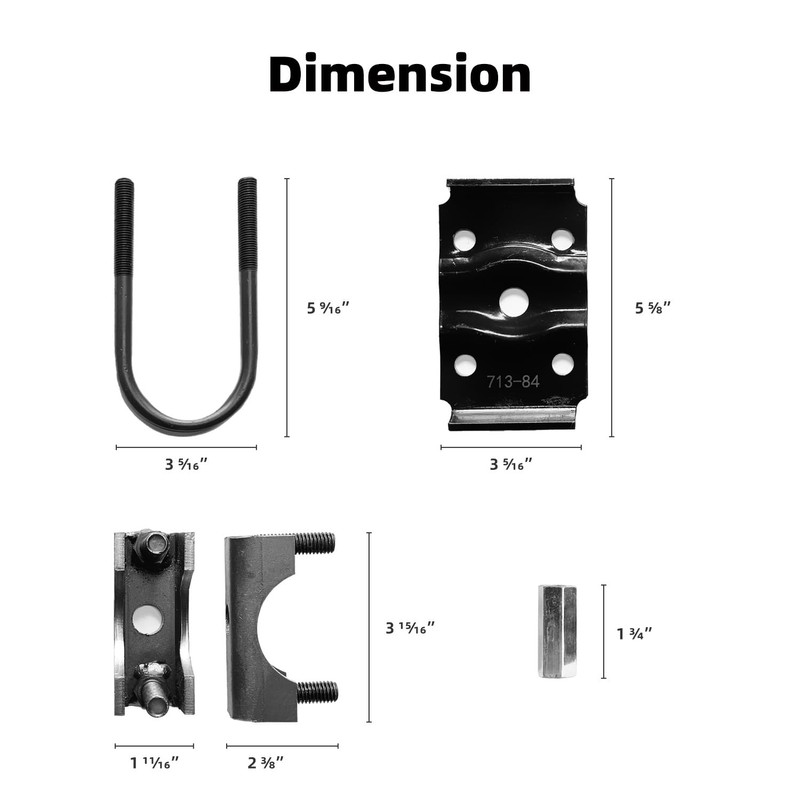 AGILLE K7138400 Axle Conversion Kit Compatible with Dexter AXLE Dexter