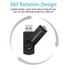 GARRULAX USB Flash Drive, 8GB USB 2.0 Rotatable Memory Stick