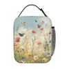 VANZEV Floral Lunch Box for Adults Women Girls Boys Kids
